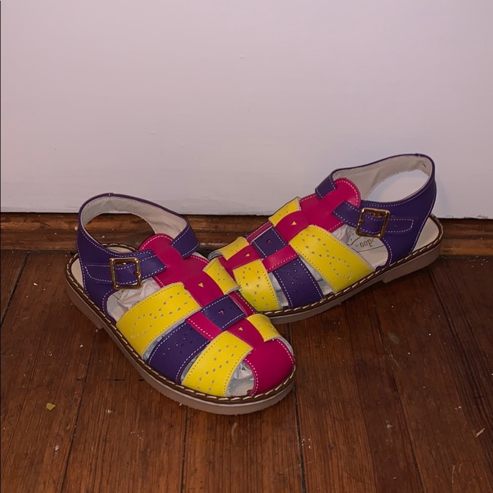 Colorful kid’s sandals